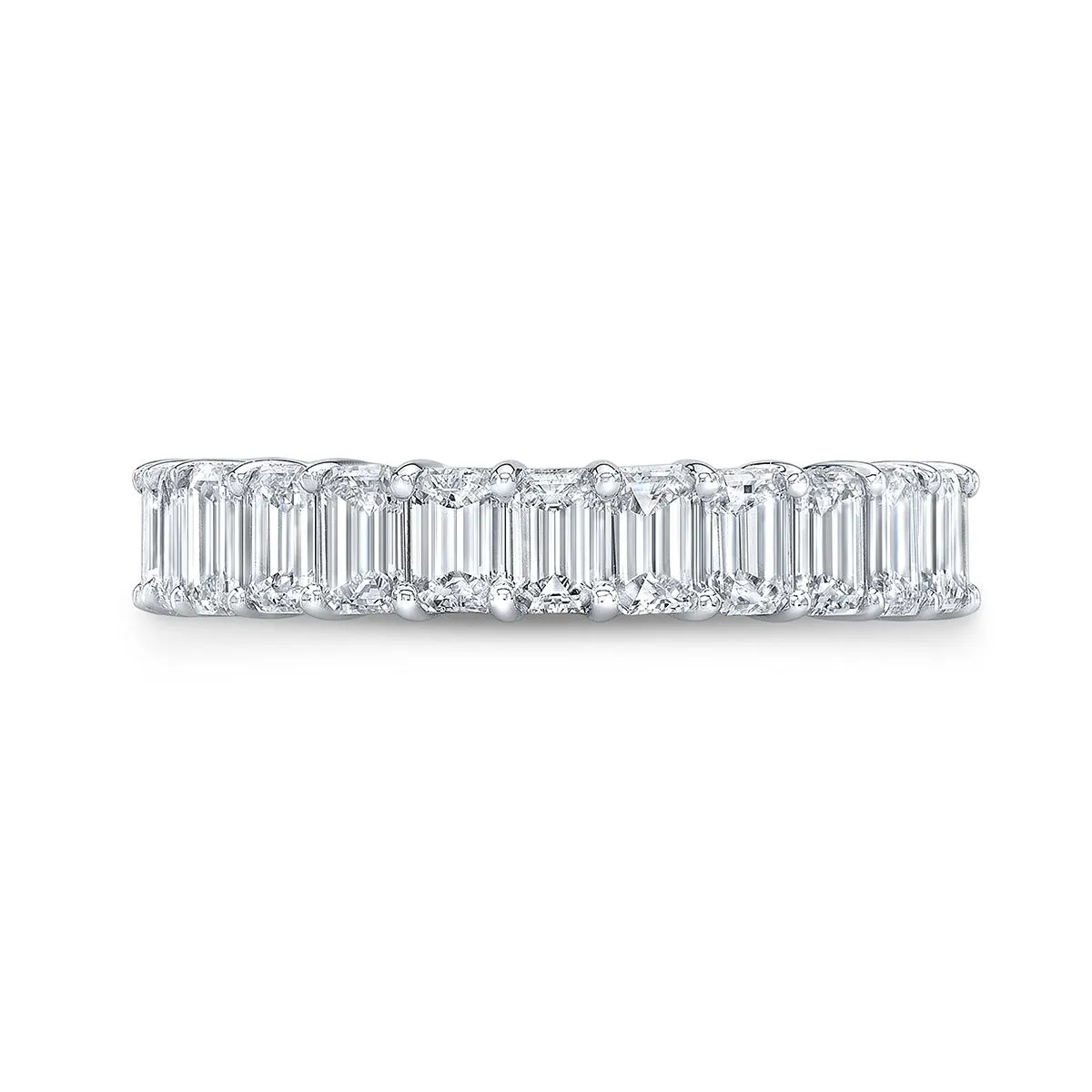 3 Carat Emerald Eternity Rings