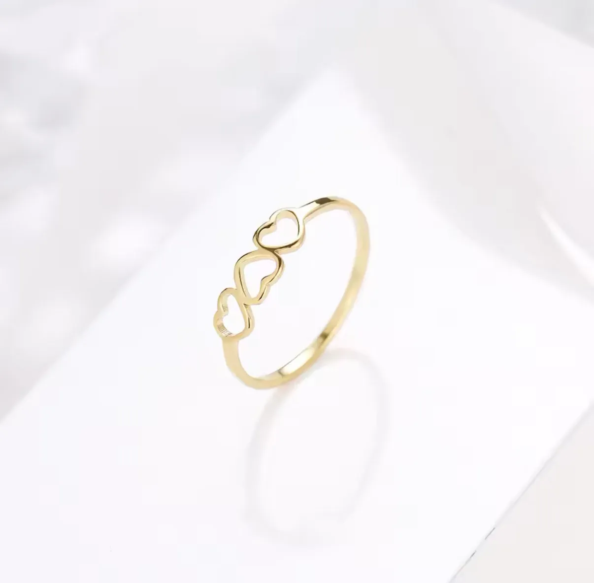 3 Hearts Ring