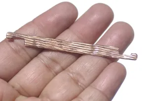 Adjustable Ring Cutout Woodgrain Pattern for Jewelry Making Supplies Metalworking Blank Variety of Metals