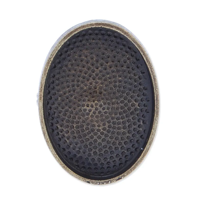 Adjustable ring with 18x25mm oval Bezel,Zinc alloy filled,Antique Bronze finished,20pcs/lot