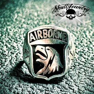 AIRBORNE - Sterling Silver Ring (#422)