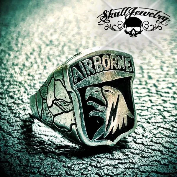 AIRBORNE - Sterling Silver Ring (#422)