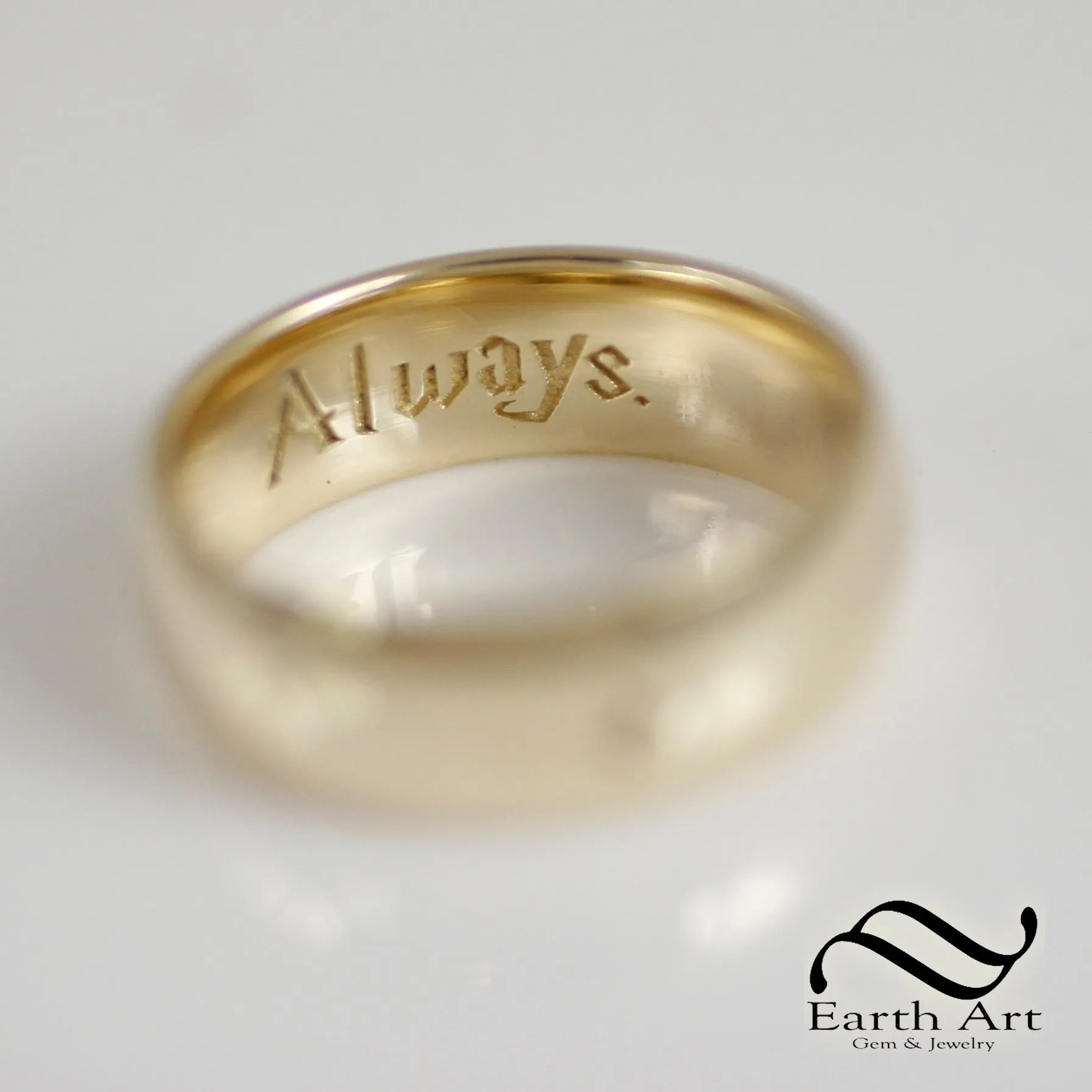 Always - Mens Wedding Band or Promise Ring