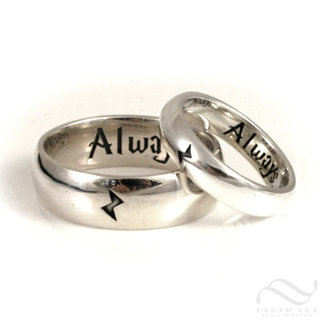 Always - Mens Wedding Band or Promise Ring