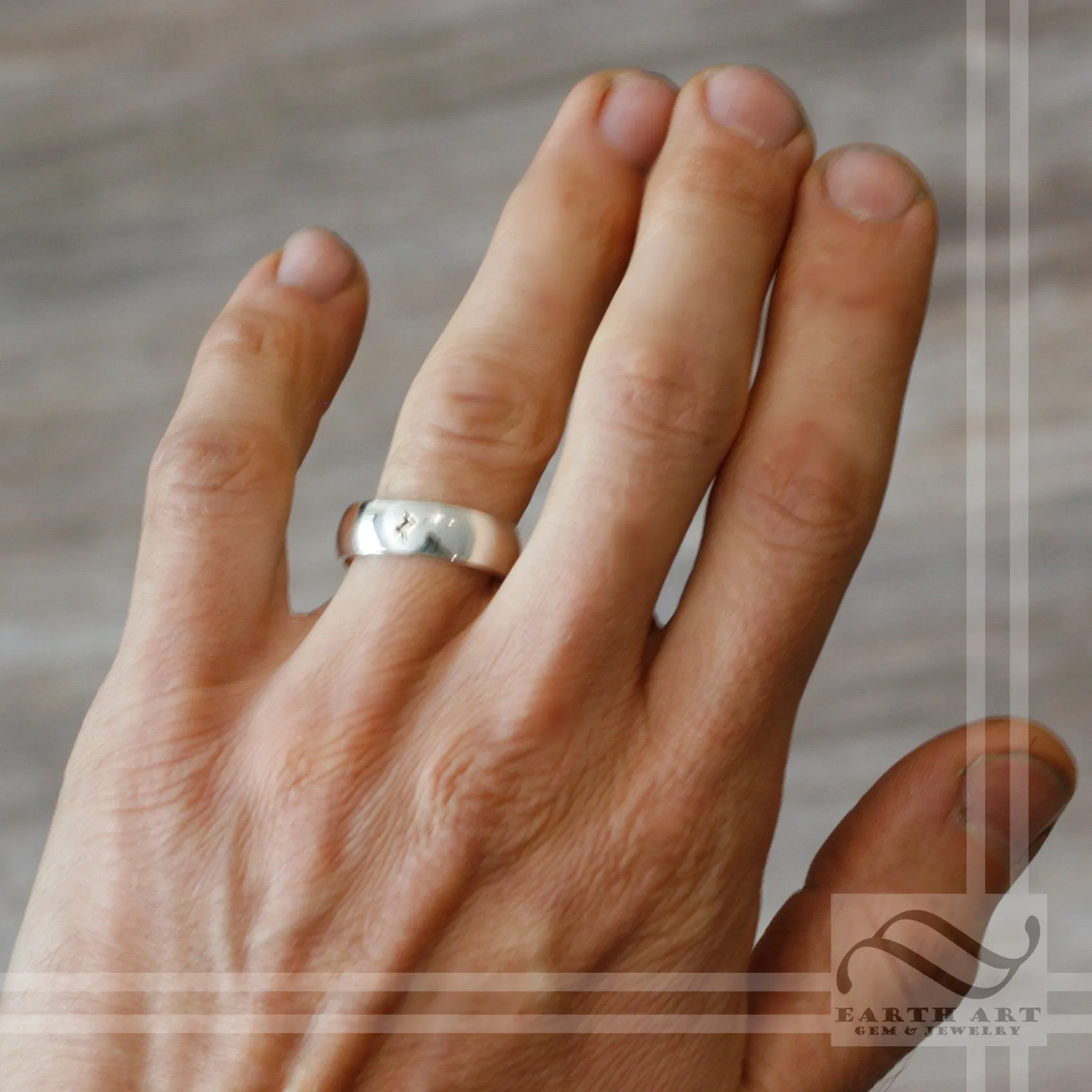 Always - Mens Wedding Band or Promise Ring