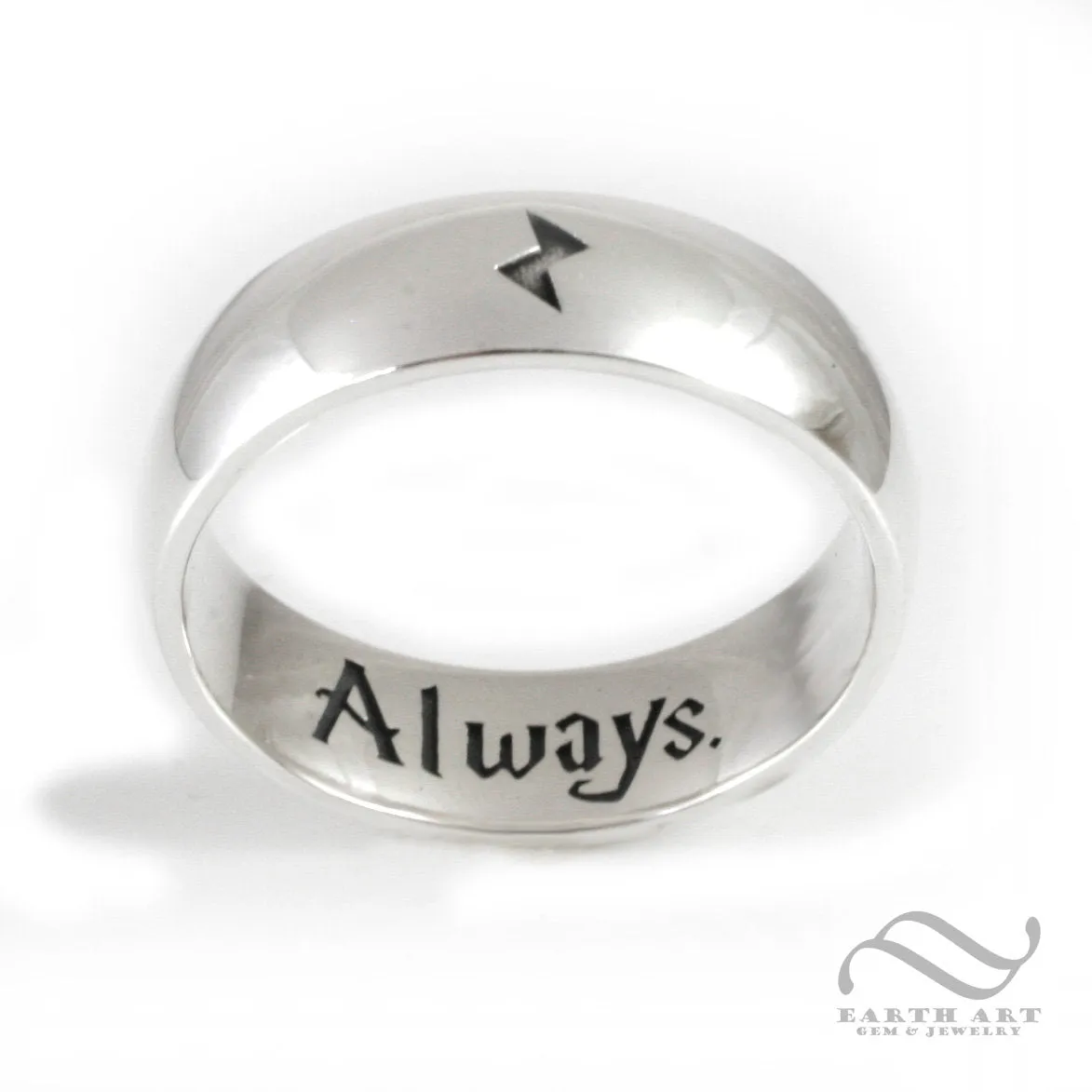 Always - Mens Wedding Band or Promise Ring