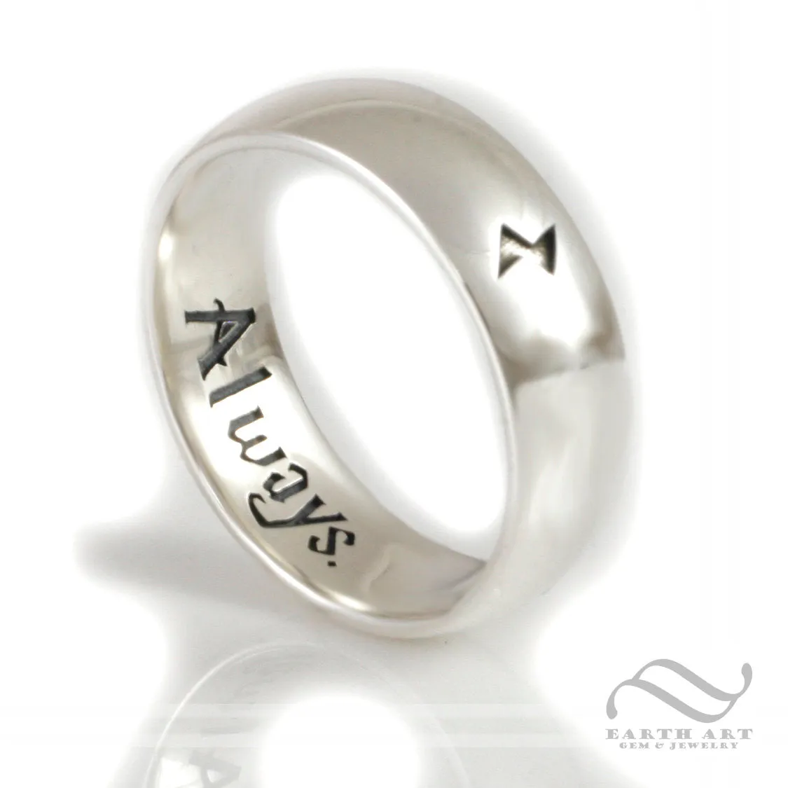 Always - Mens Wedding Band or Promise Ring