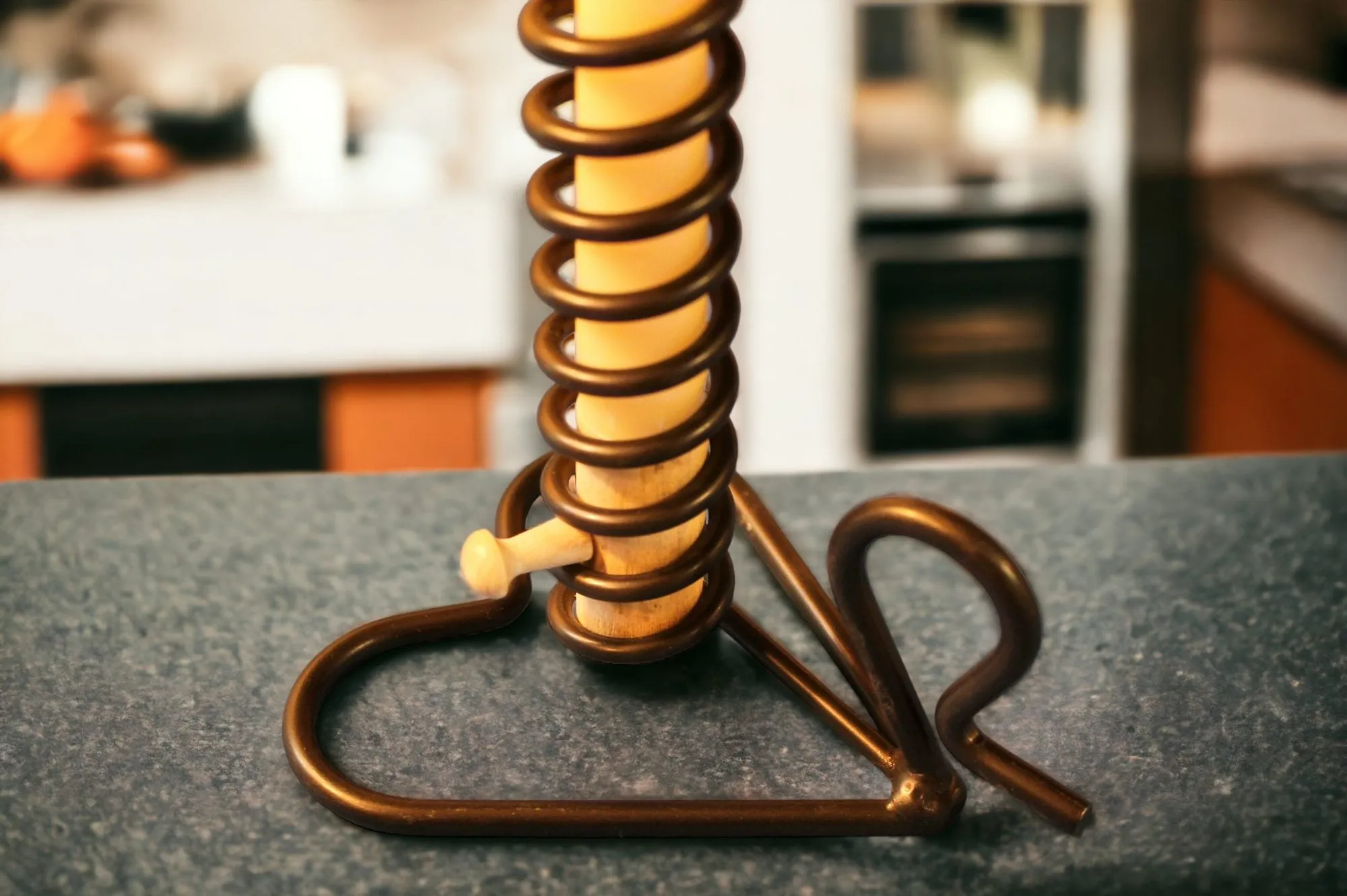 Amish Courting Heart Candle Holder