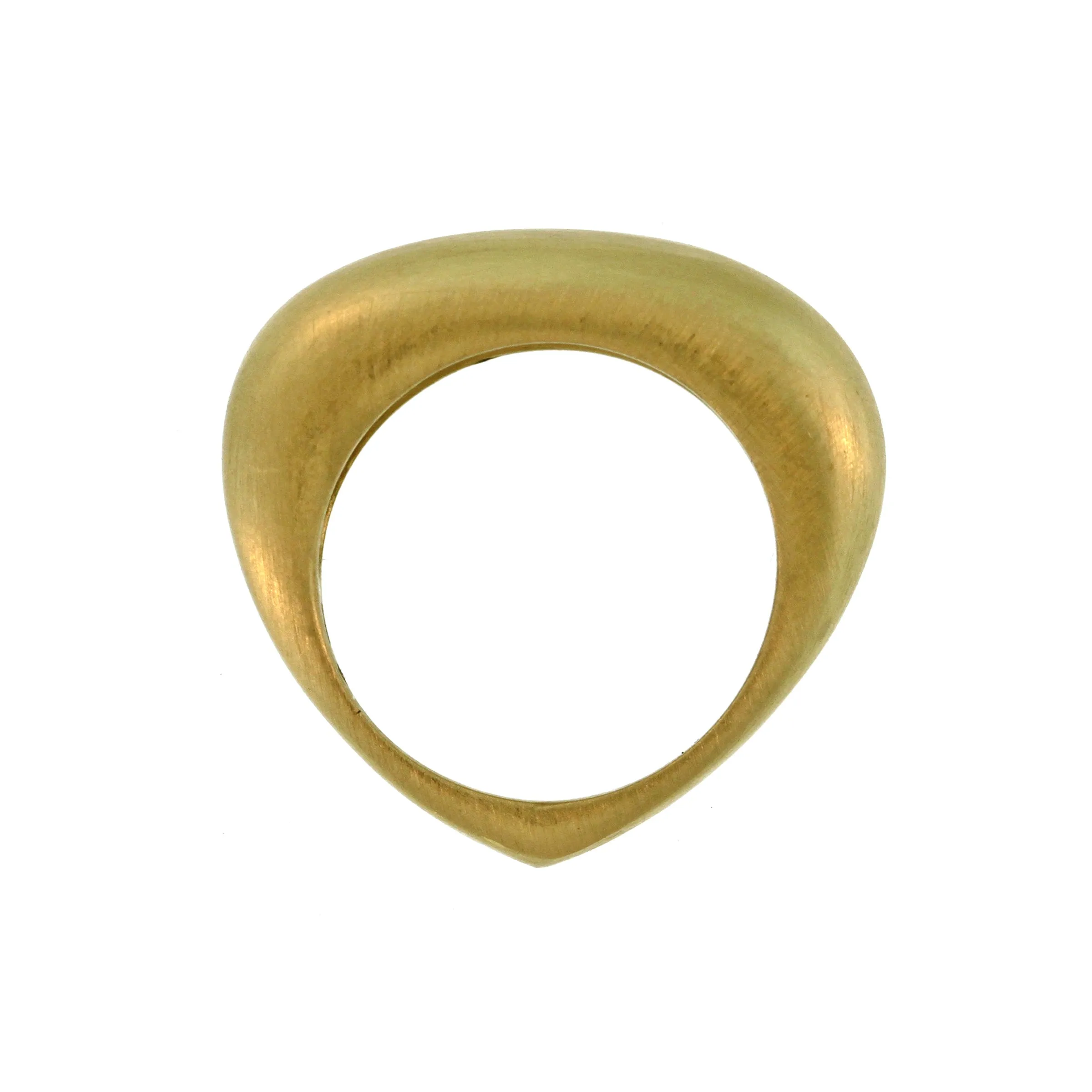 An Abstract Open Heart Ring