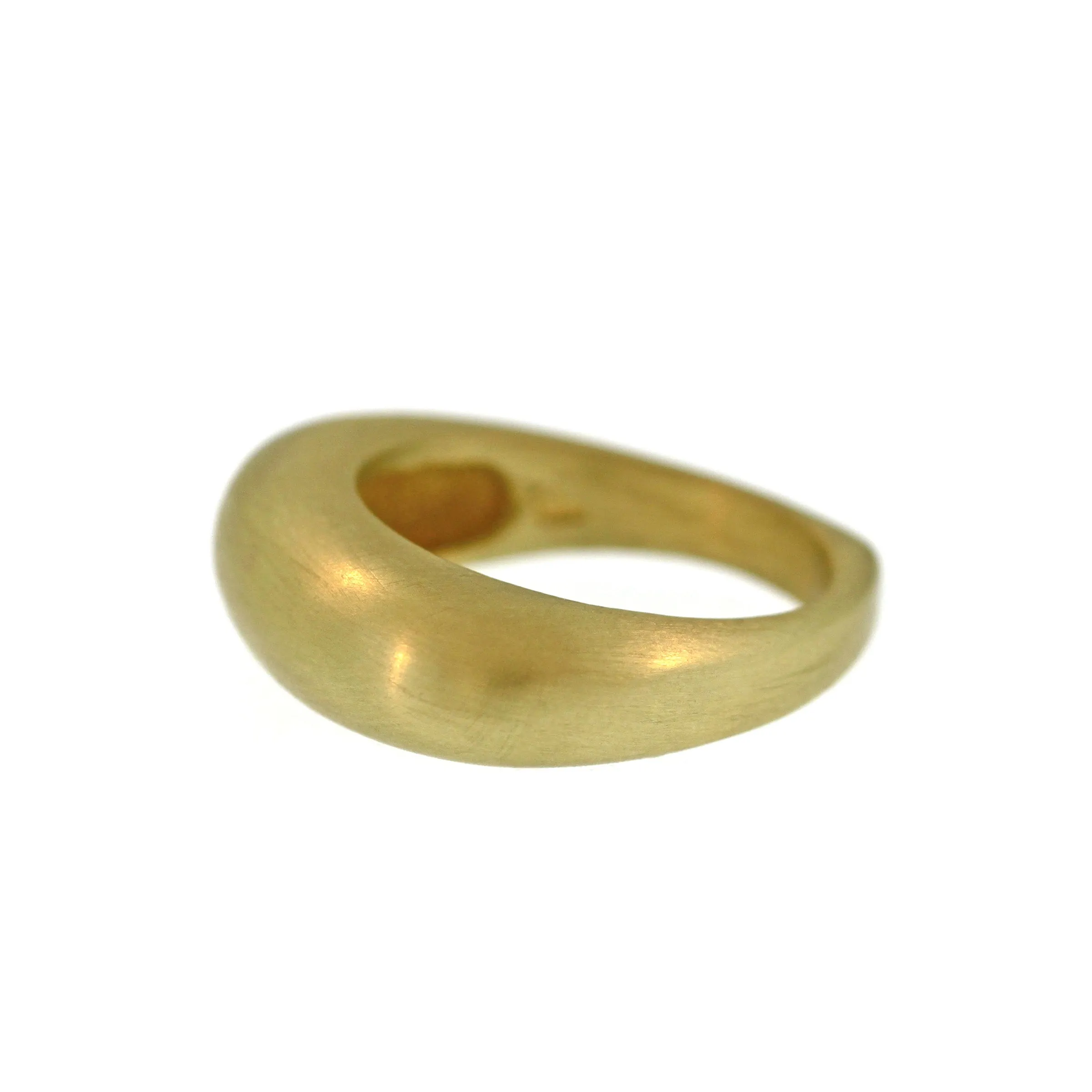 An Abstract Open Heart Ring