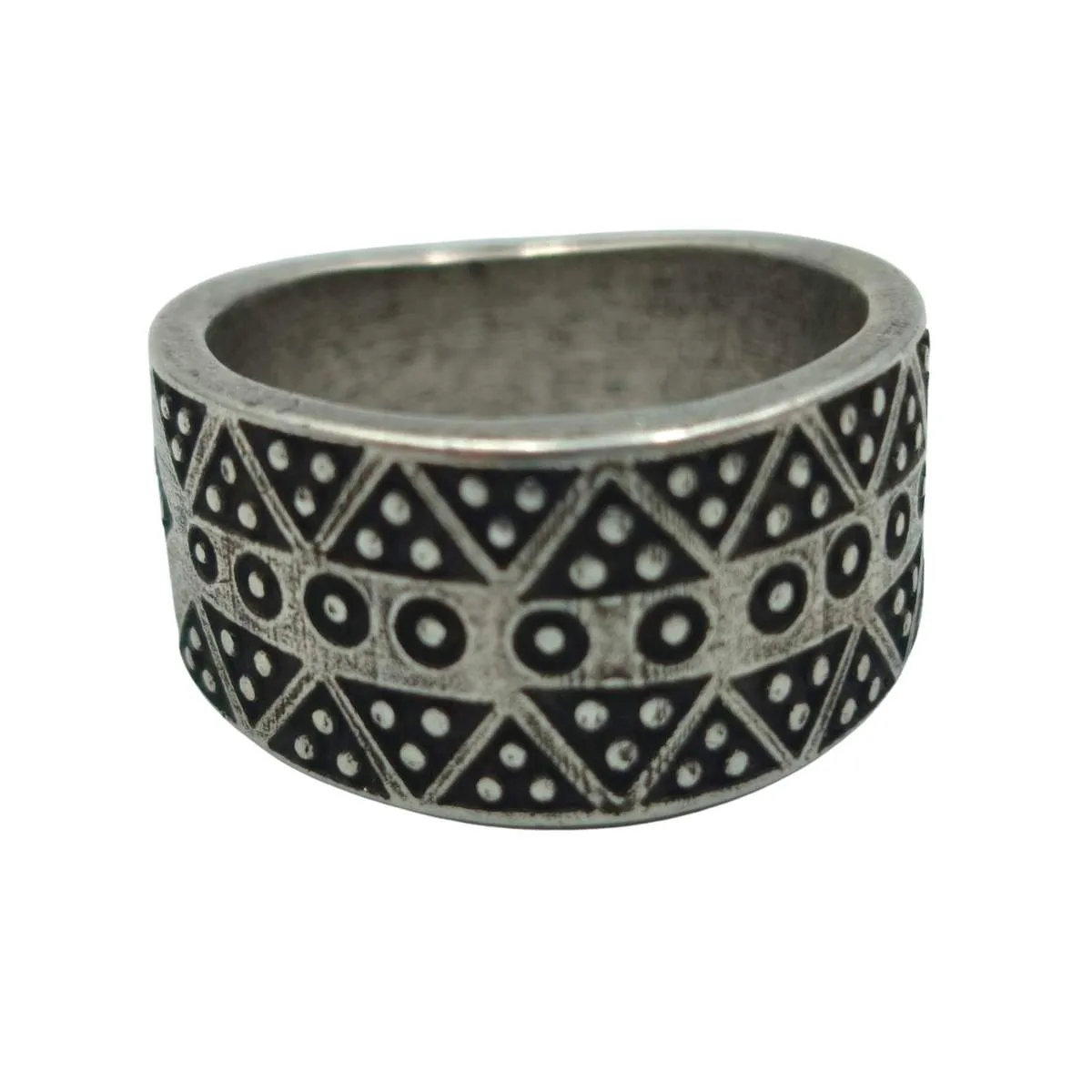 Ancient Viking ring from bronze