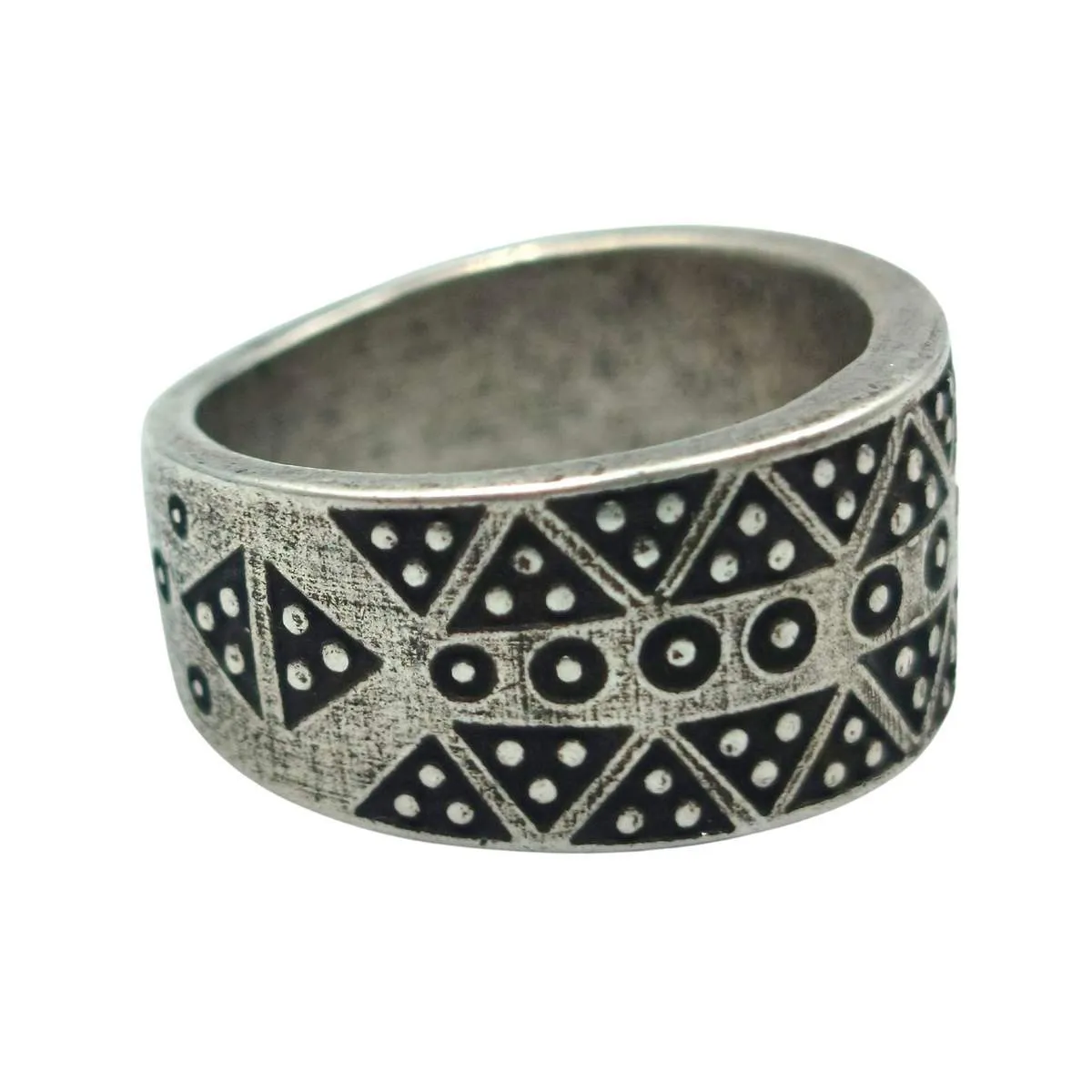 Ancient Viking ring from bronze