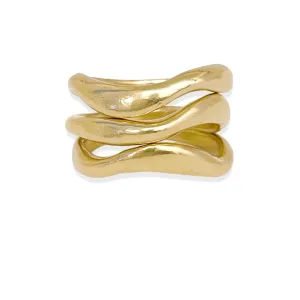 Aria Ring Trio | Bronze