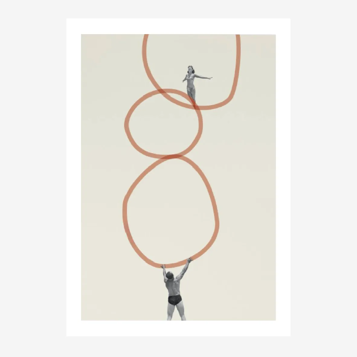 Art Poster A3 - Rings Of Hope
