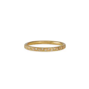 Artëmer - Geometric Pattern Diamond Eternity Band