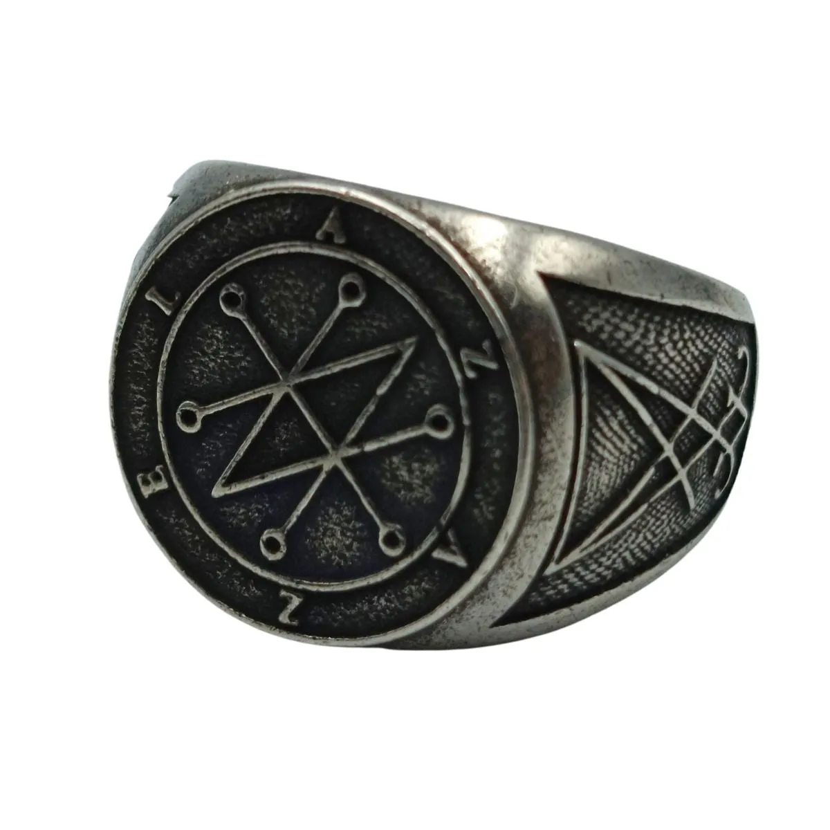 Azazel sigil demon bronze ring