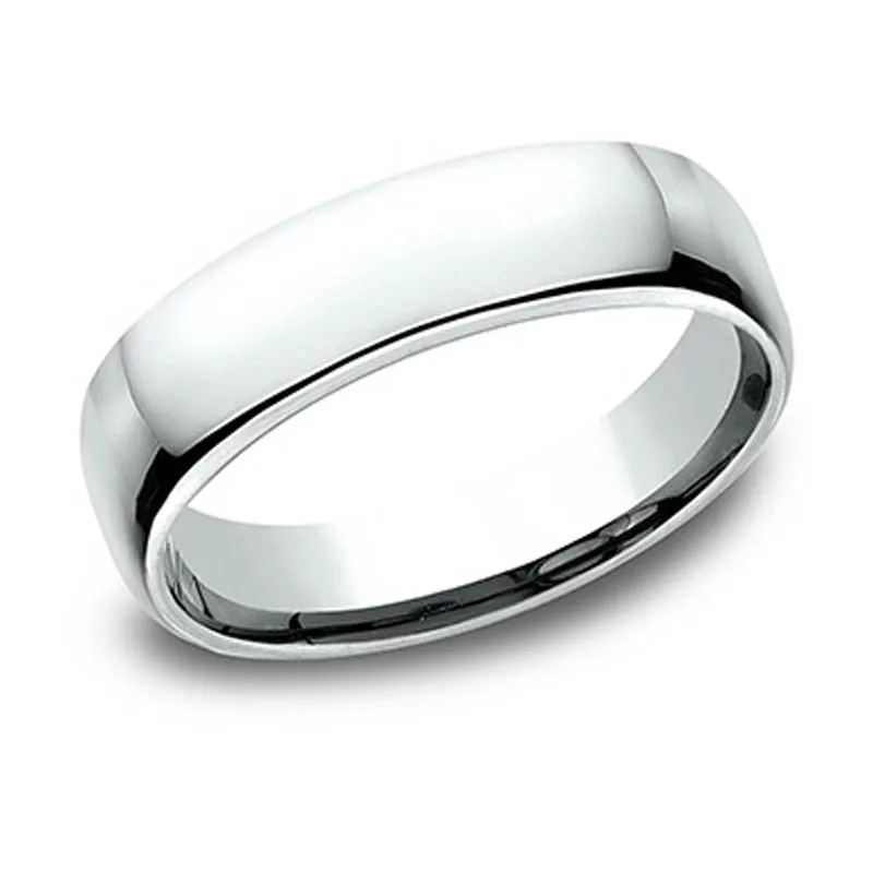Benchmark 5.5MM Euro Comfort-Fit Band