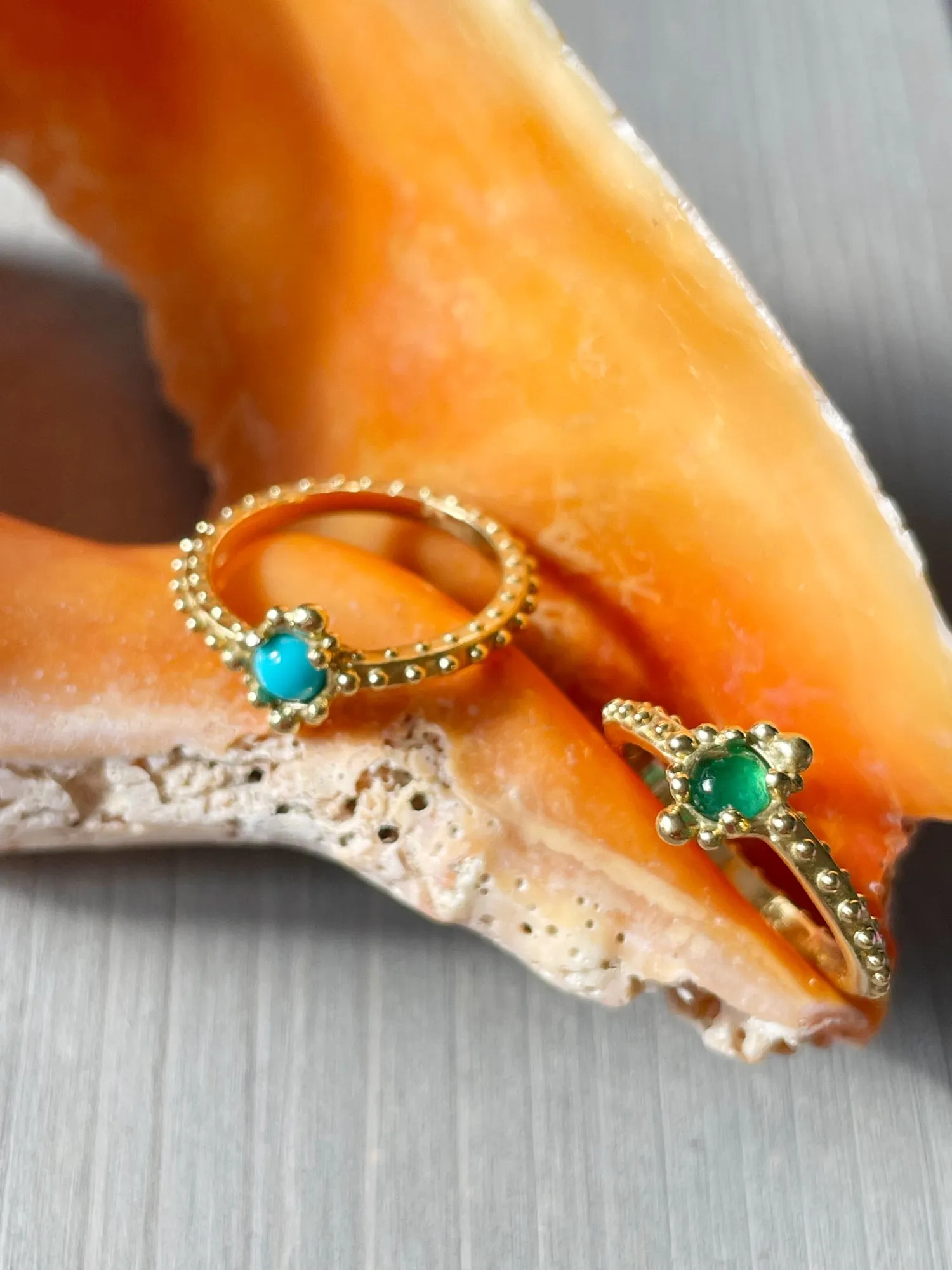 BOHEME BUBBLE EMERALD RING rts