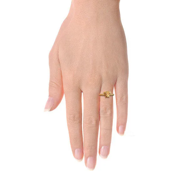 Boxer Breed Jewelry Natural Puppy Face Bead Ring