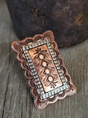 Bronze Beauty Adjustable Ring