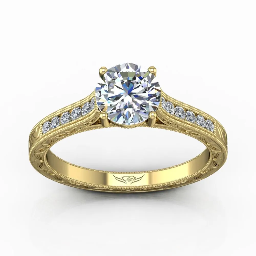 Channel Engagement Ring