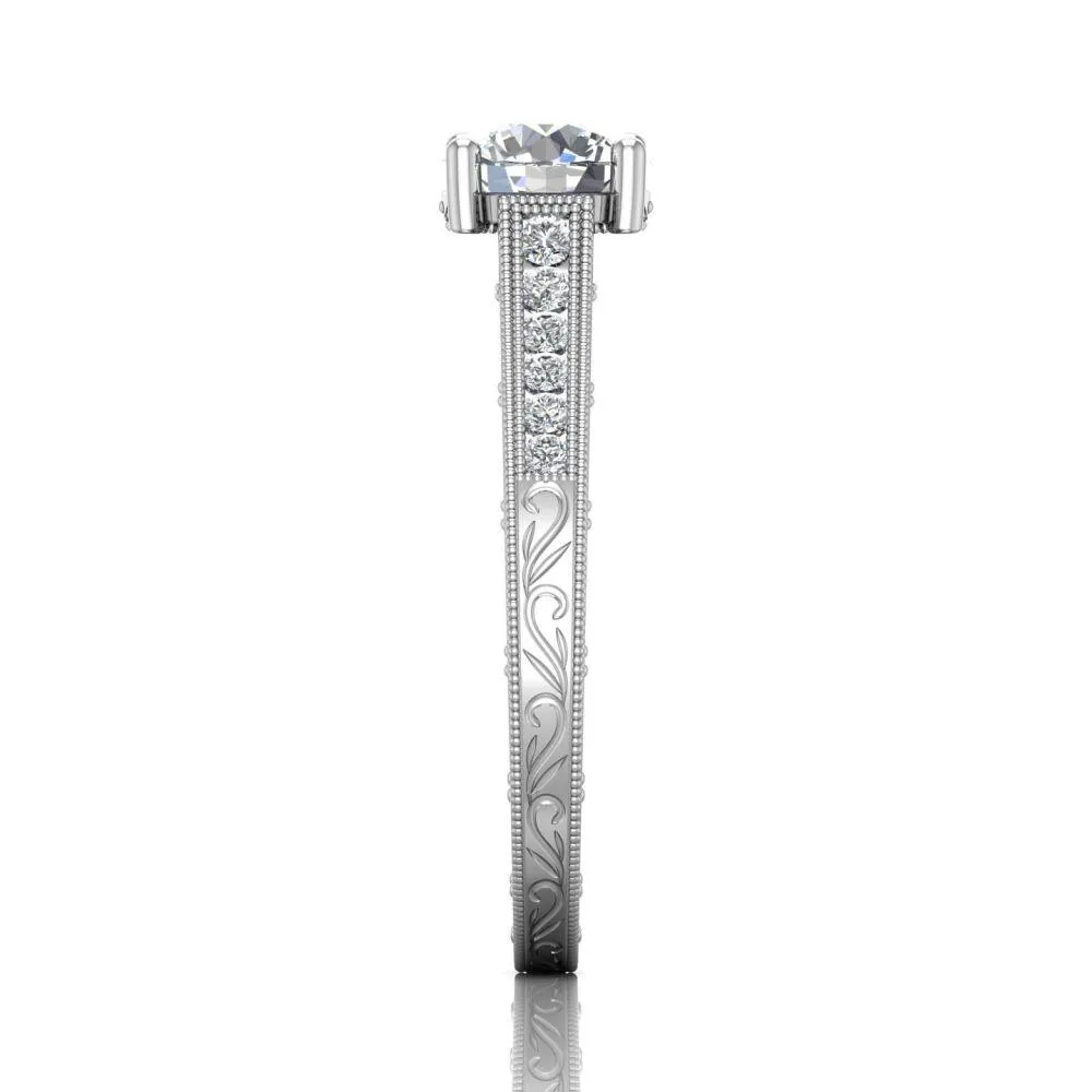 Channel Engagement Ring