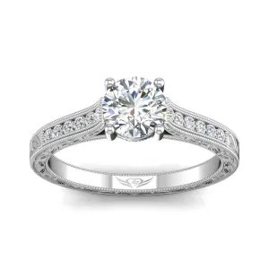 Channel Engagement Ring