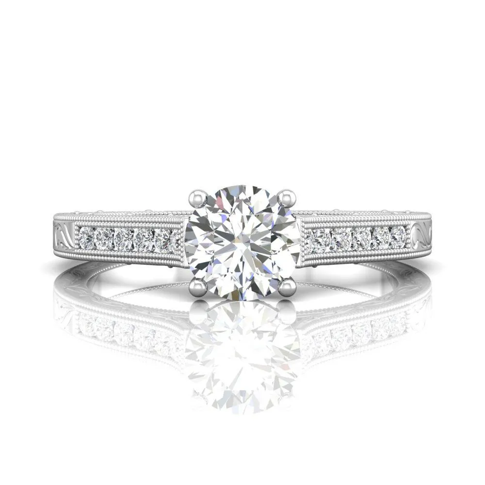Channel Engagement Ring