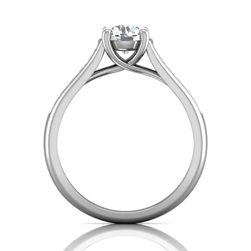 Channel Engagement Ring