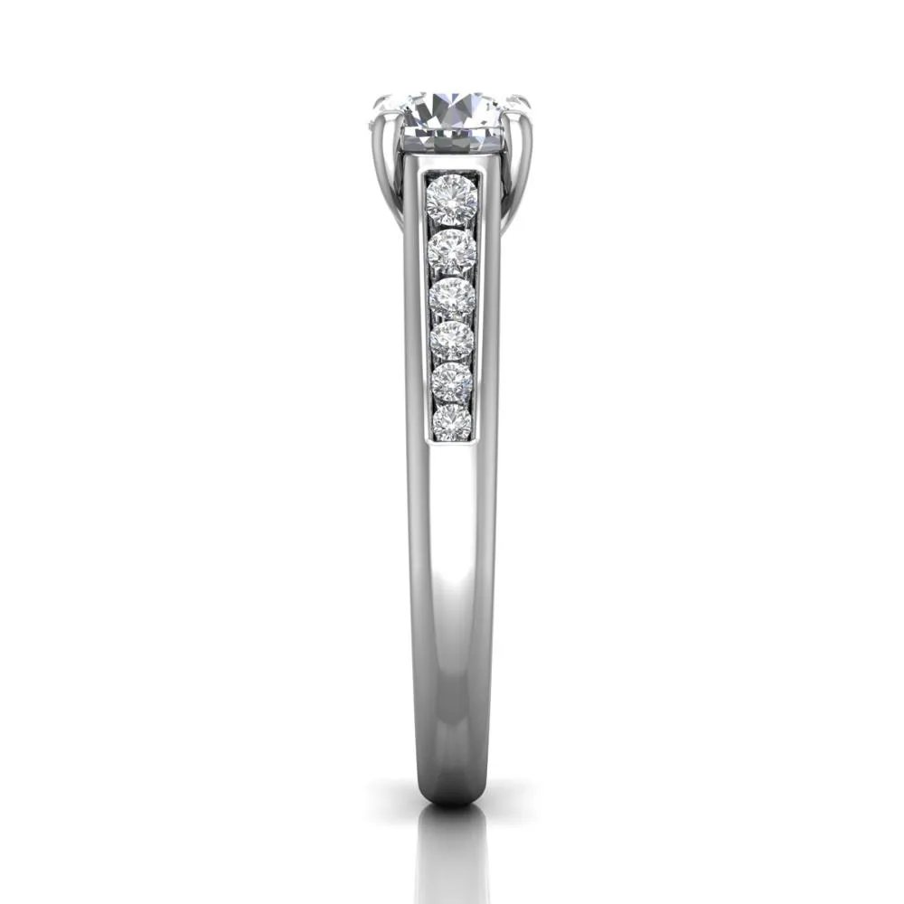 Channel Engagement Ring