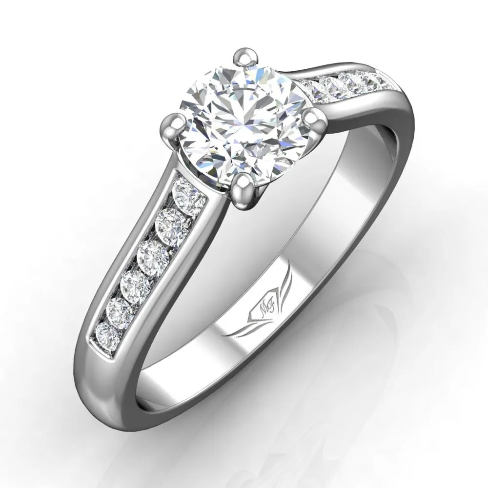 Channel Engagement Ring
