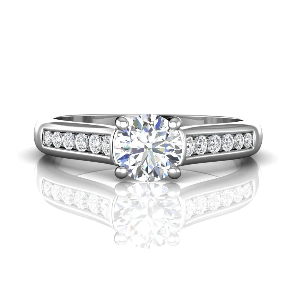 Channel Engagement Ring