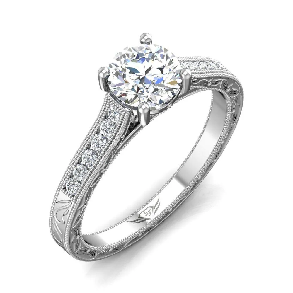 Channel Engagement Ring