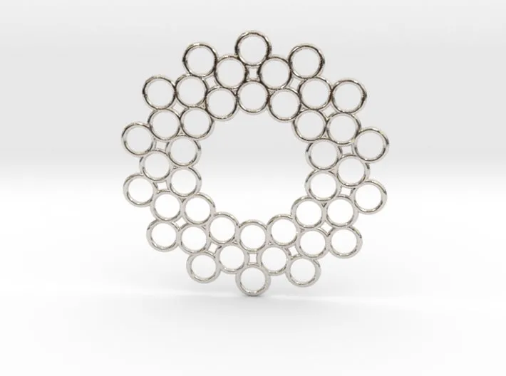 Circle Around Pendant (Metal)