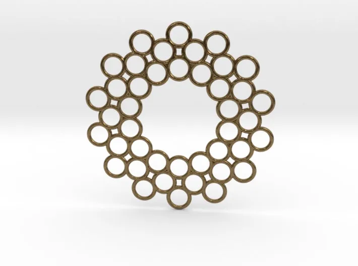 Circle Around Pendant (Metal)