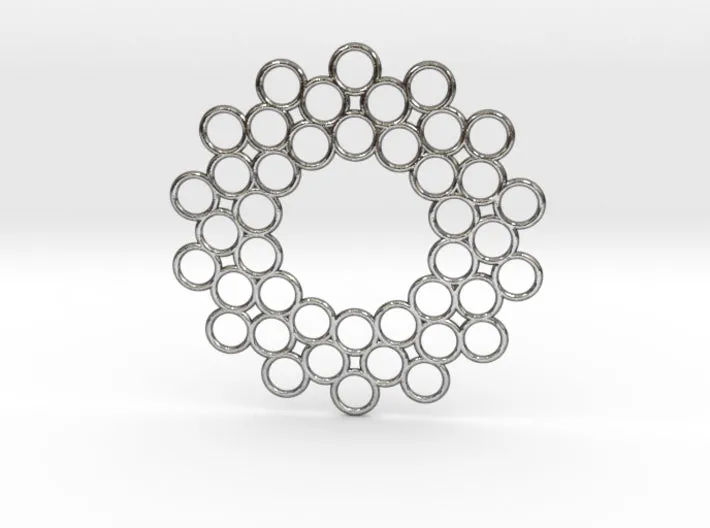 Circle Around Pendant (Metal)