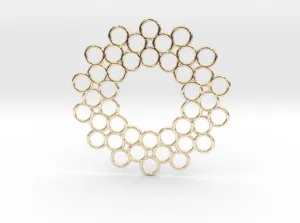 Circle Around Pendant (Metal)