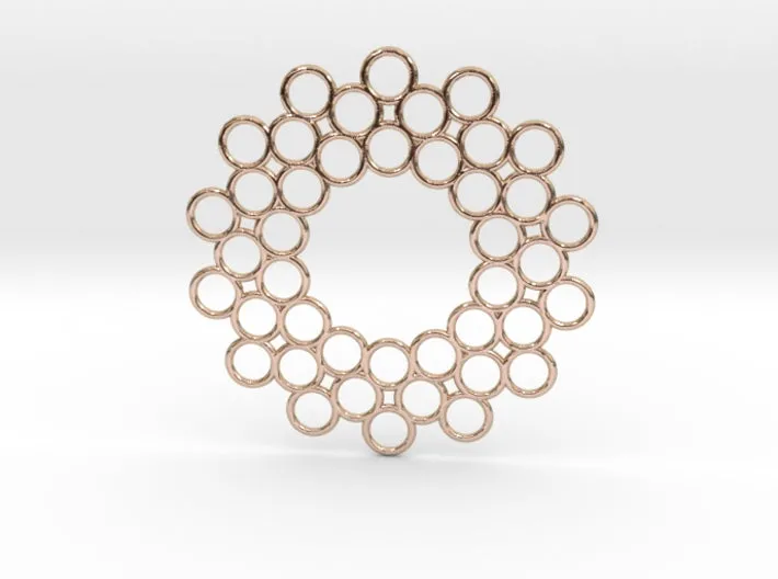 Circle Around Pendant (Metal)