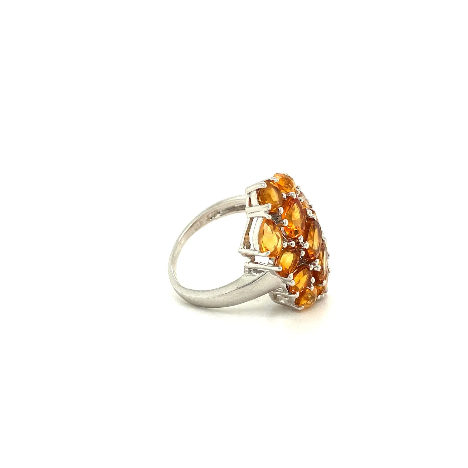 Citrine Ring in .925 Sterling Silver KSR -  11780
