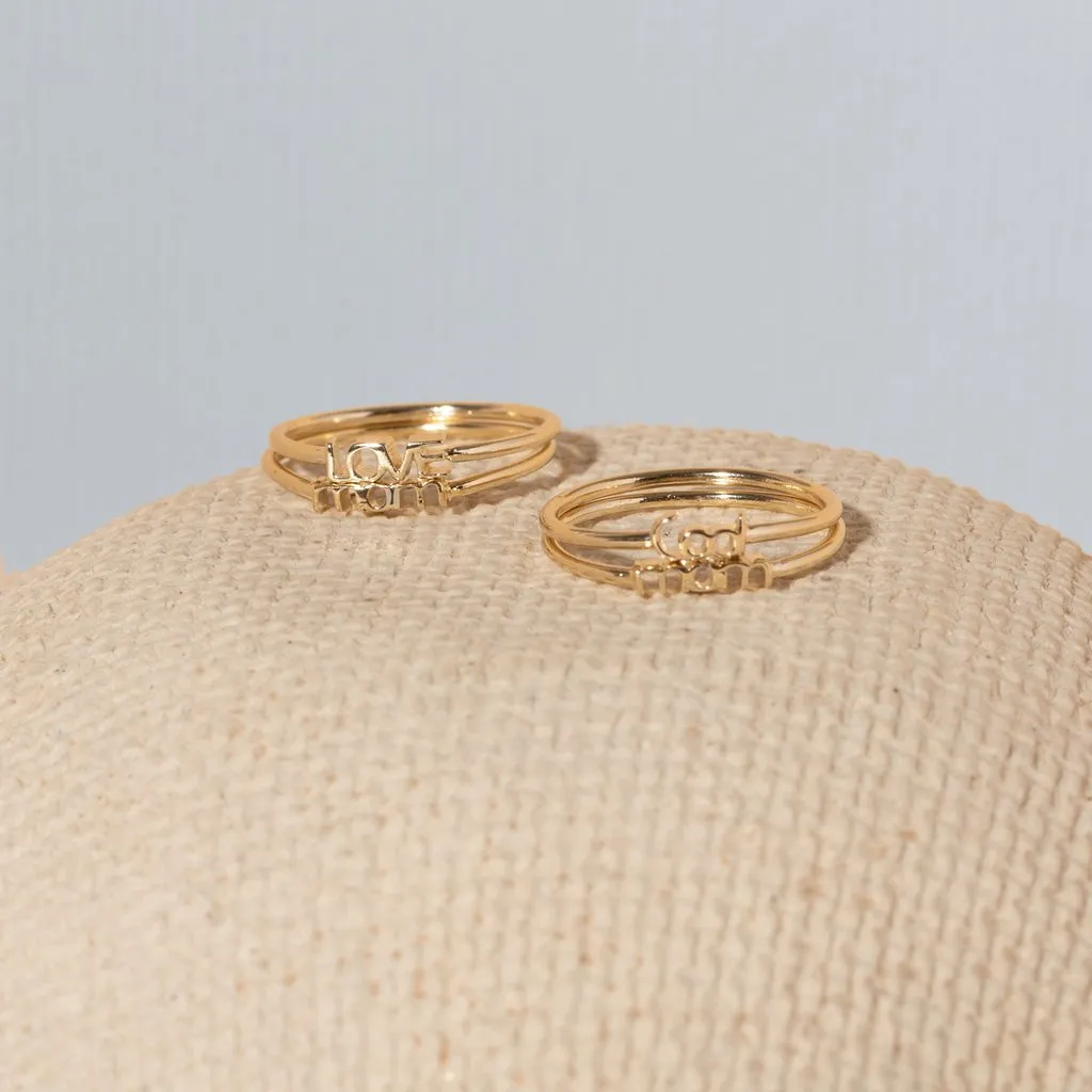 Cool Mom Ring Set