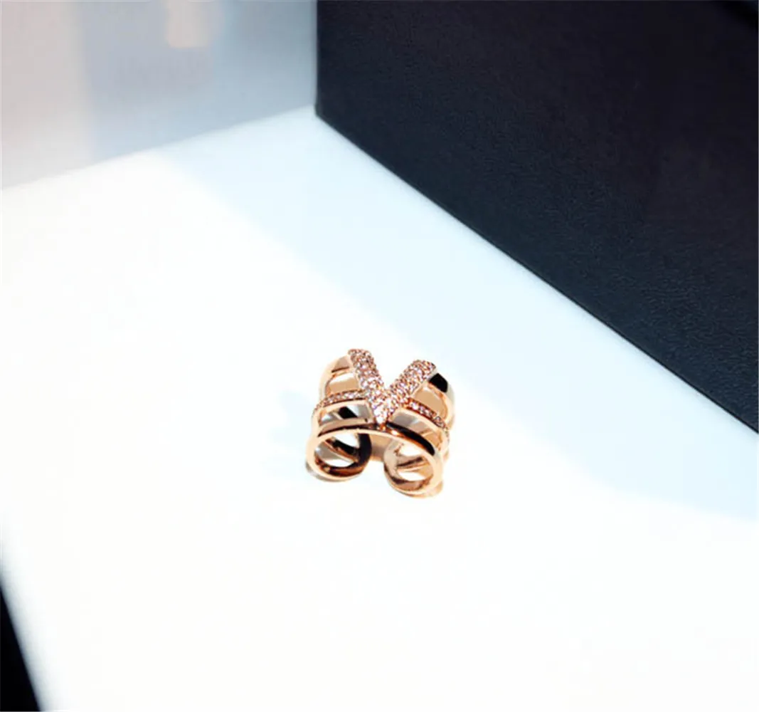 Cubic Zirconia Beaded Adjustment Statement Rings