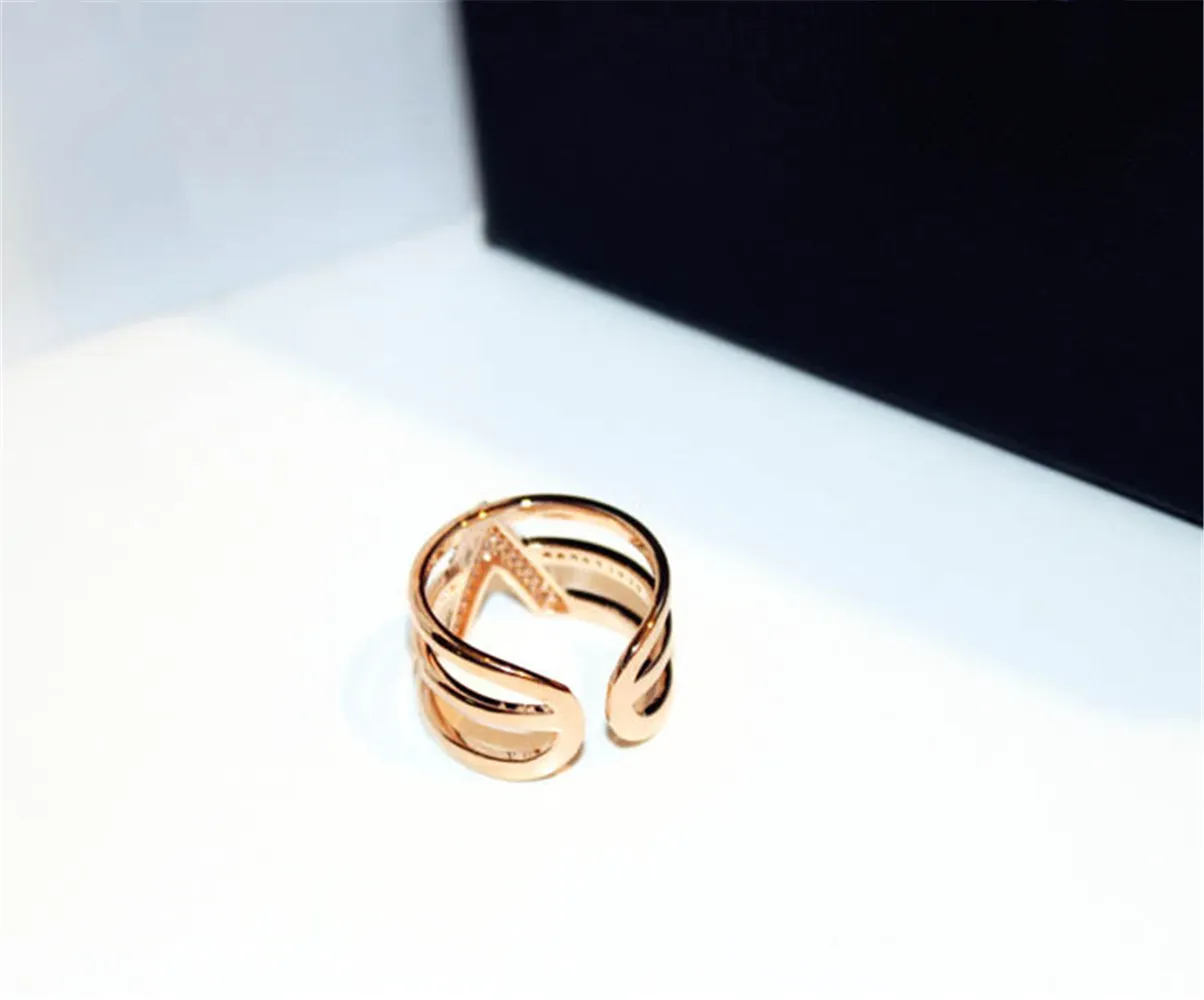 Cubic Zirconia Beaded Adjustment Statement Rings