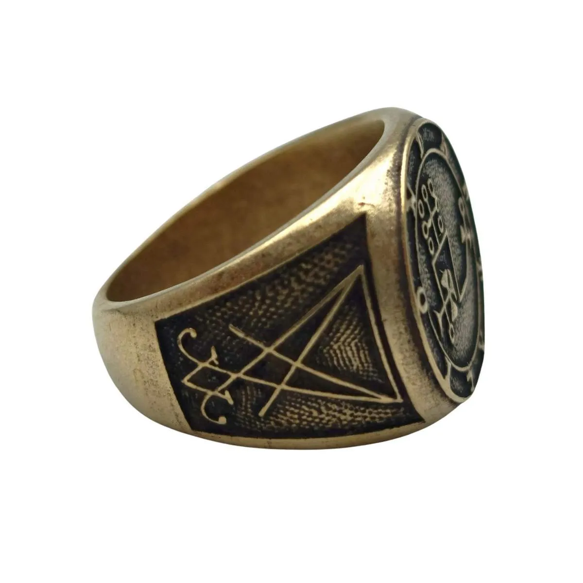 Dantalion sigil ring from bronze