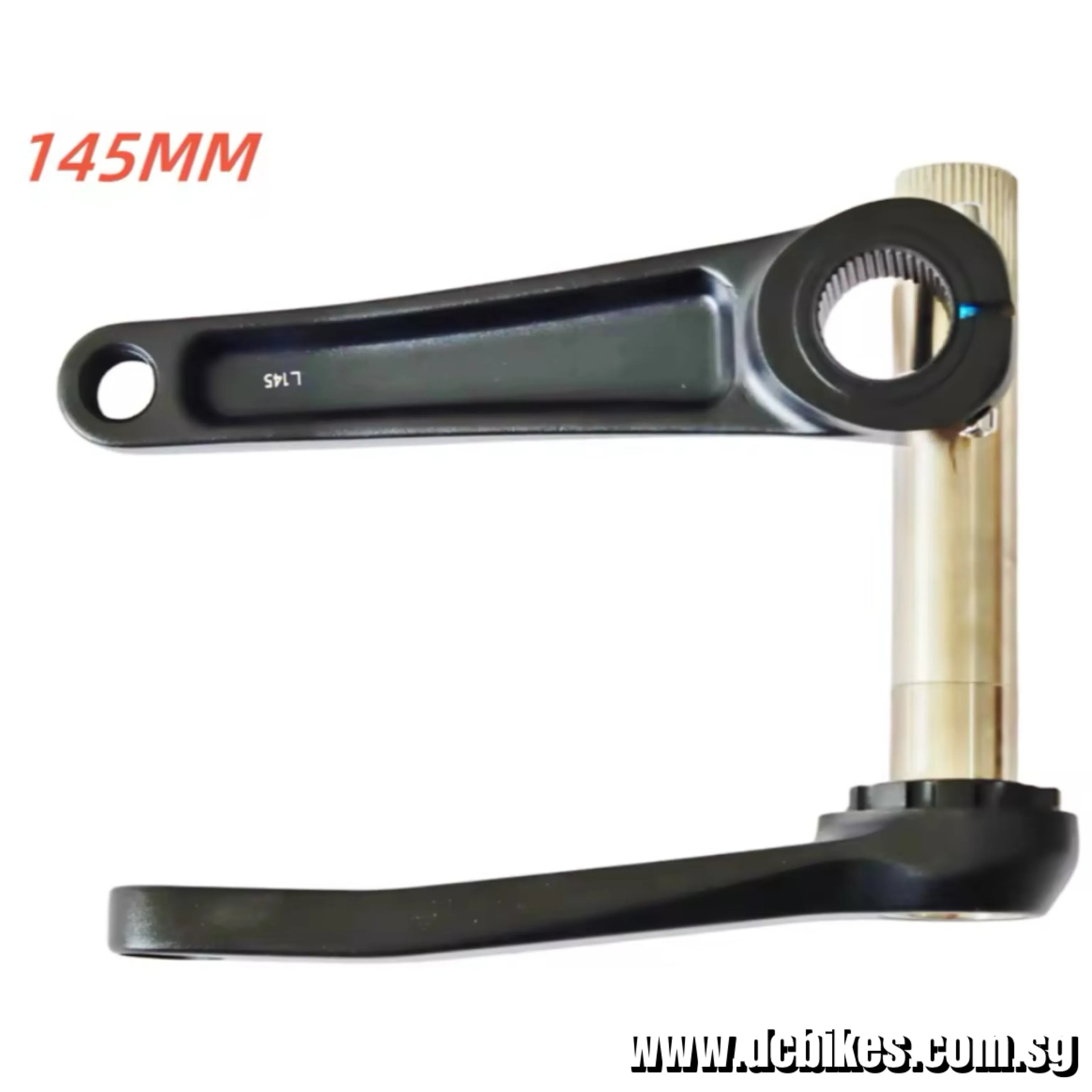 Dcbikes Cute Short Kids Teenage Adults Direct Mount 3 Bolts 24mm Single Speed Bicycle MTB Crank Arms 125mm | 145mm | 165mm