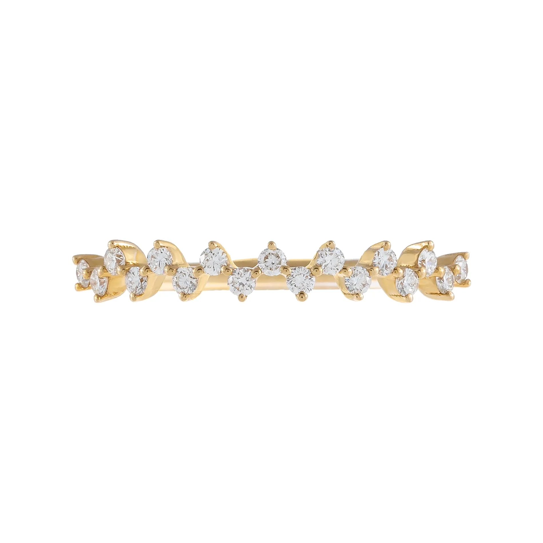 Diamond Scattered Ring 14K