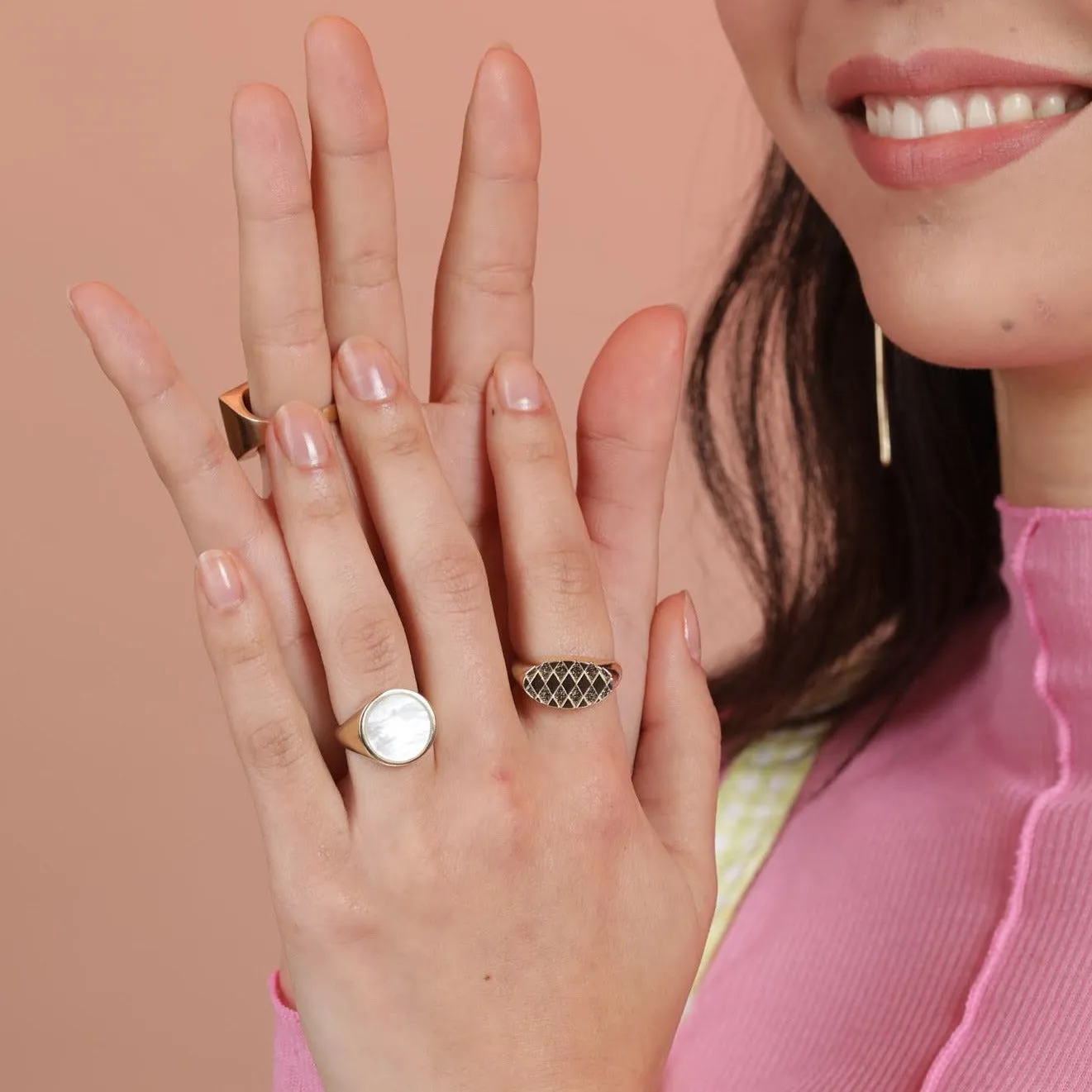 Diamond Signet Ring