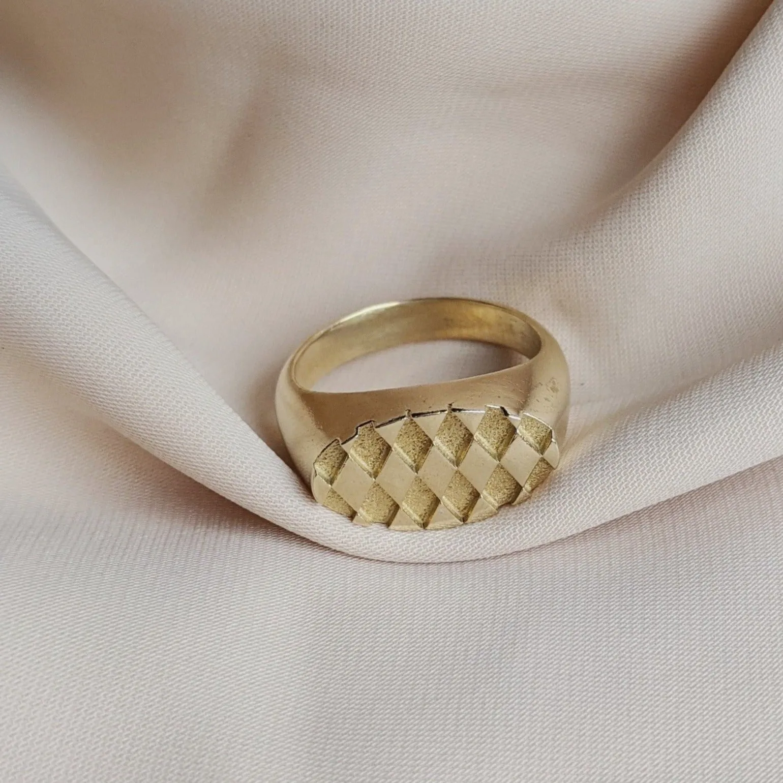 Diamond Signet Ring