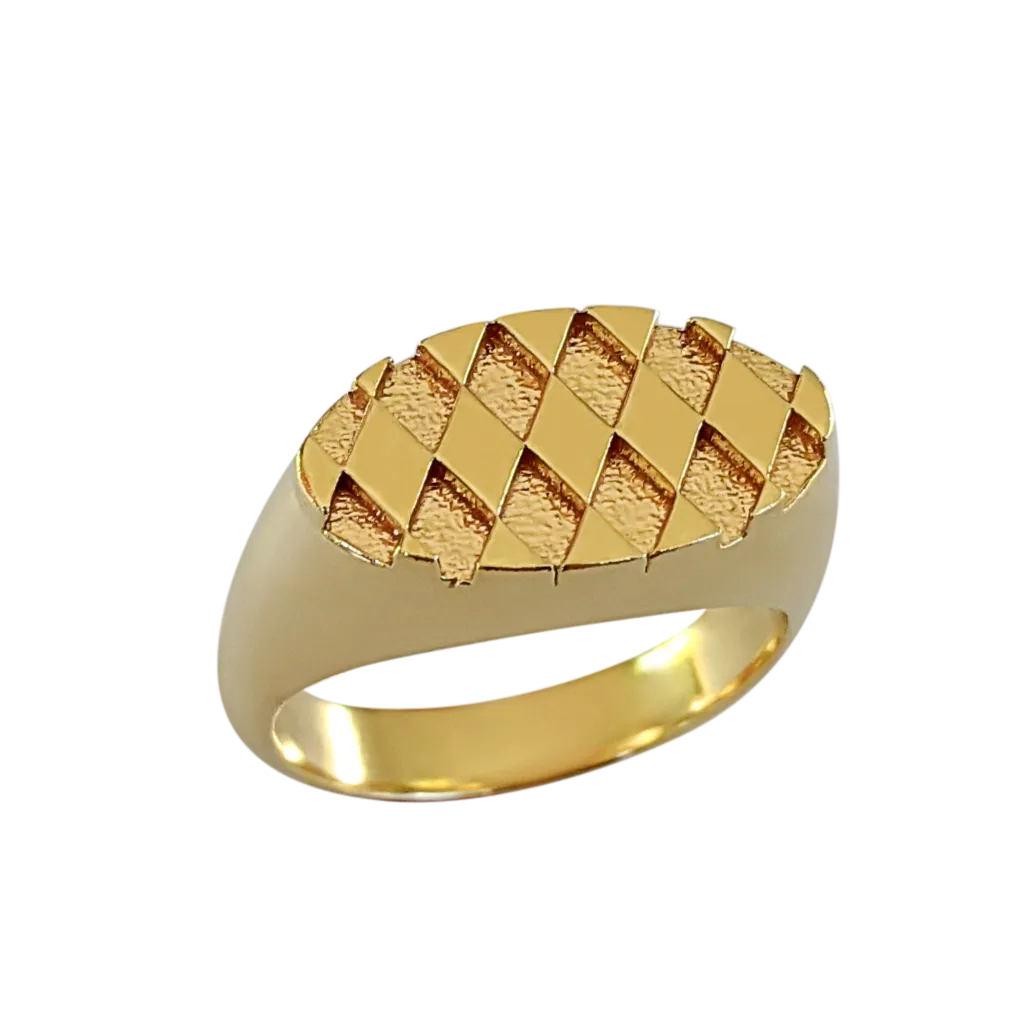 Diamond Signet Ring