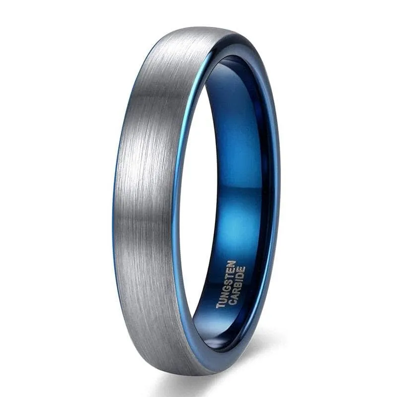 Dome Tungsten Carbide Men's Wedding Band