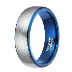 Dome Tungsten Carbide Men's Wedding Band